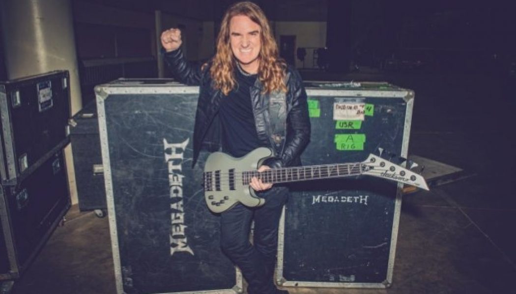 MEGADETH’s DAVID ELLEFSON Discusses Lack Of Bass On METALLICA’s ‘…And Justice For All’ Album (Video)