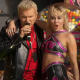 Miley Cyrus Teams With Billy Idol, Covers Nine Inch Nails, Bikini Kill at Super Bowl Pregame Show