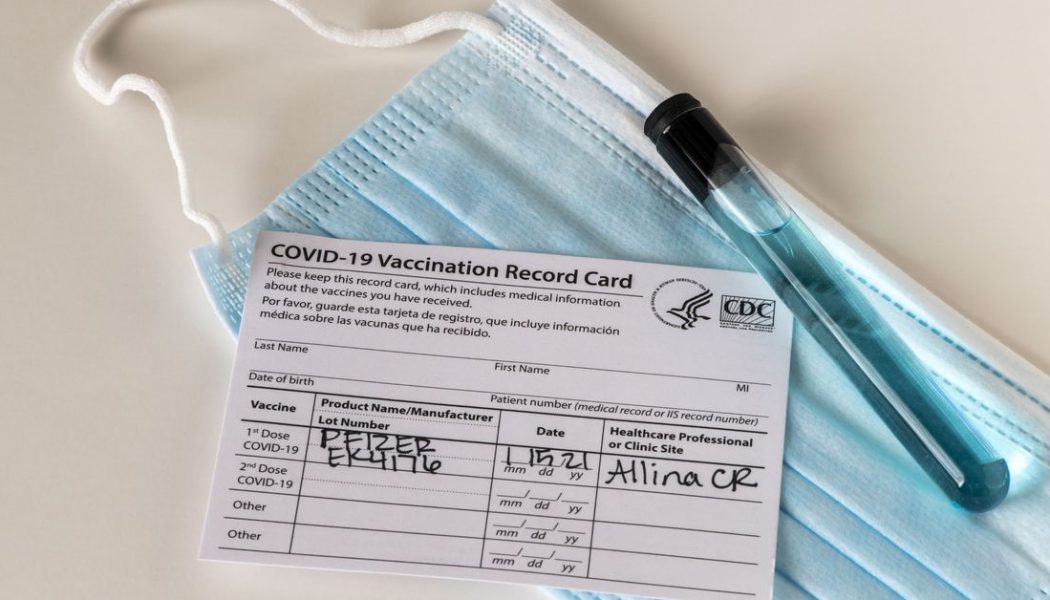 PSA: Don’t post your coronavirus vaccination card selfie on social media