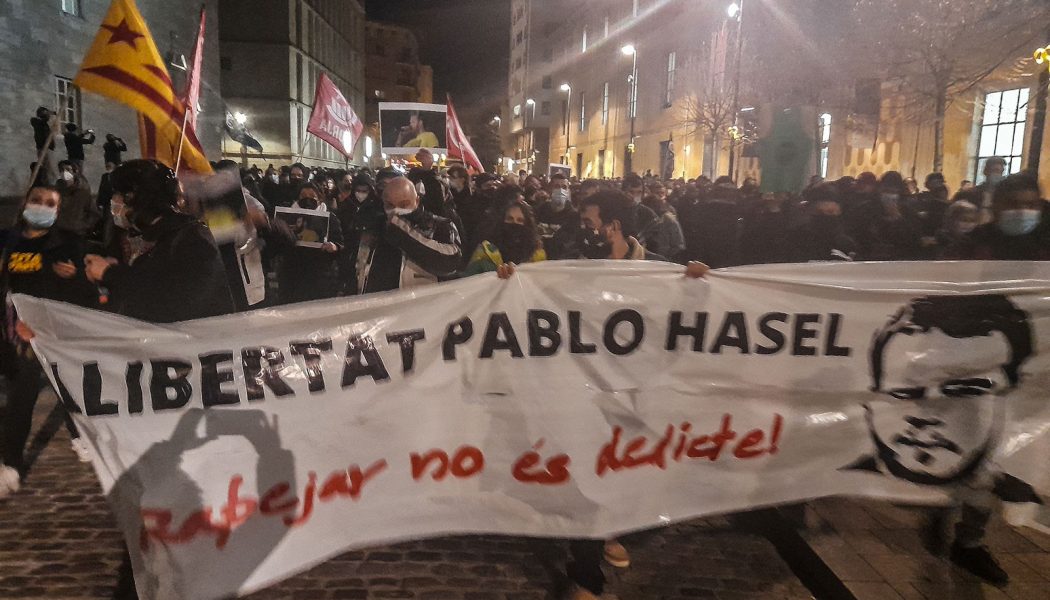 Spain Arrests 80 In Riots Over Rapper Pablo Hasel’s Jailing