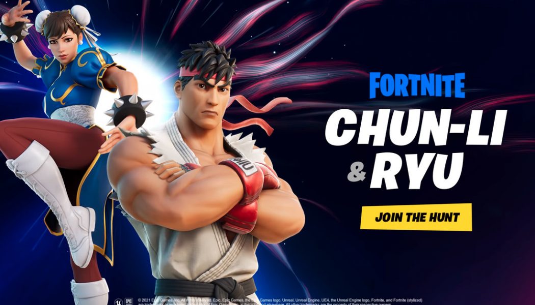 Street Fighter icons Chun-Li and Ryu are joining Fortnite