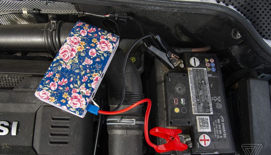 The Halo Bolt portable car jump-starter is more than a battery saver