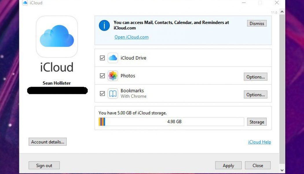 The iCloud for Windows version that let you sync Apple passwords is no longer available