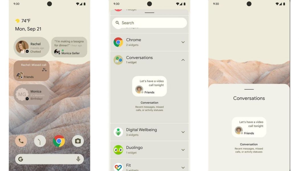 This may be our first look at Google’s new Android 12 OS