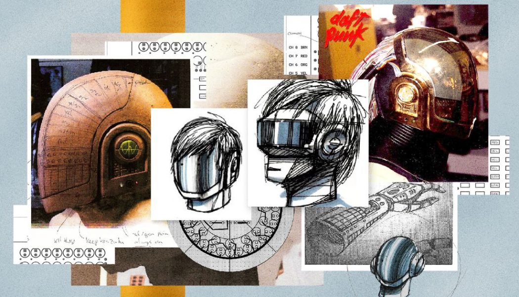 Today I learned how the Daft Punk robot helmets were created