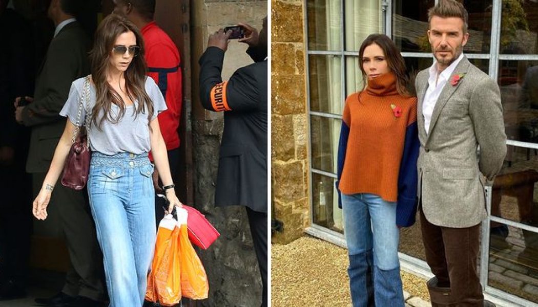 Victoria Beckham Has Been Wearing This Anti-Skinny Jean Trend for Years