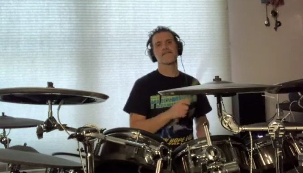 Watch CHARLIE BENANTE Record Drums On Demo Version Of New ANTHRAX Song