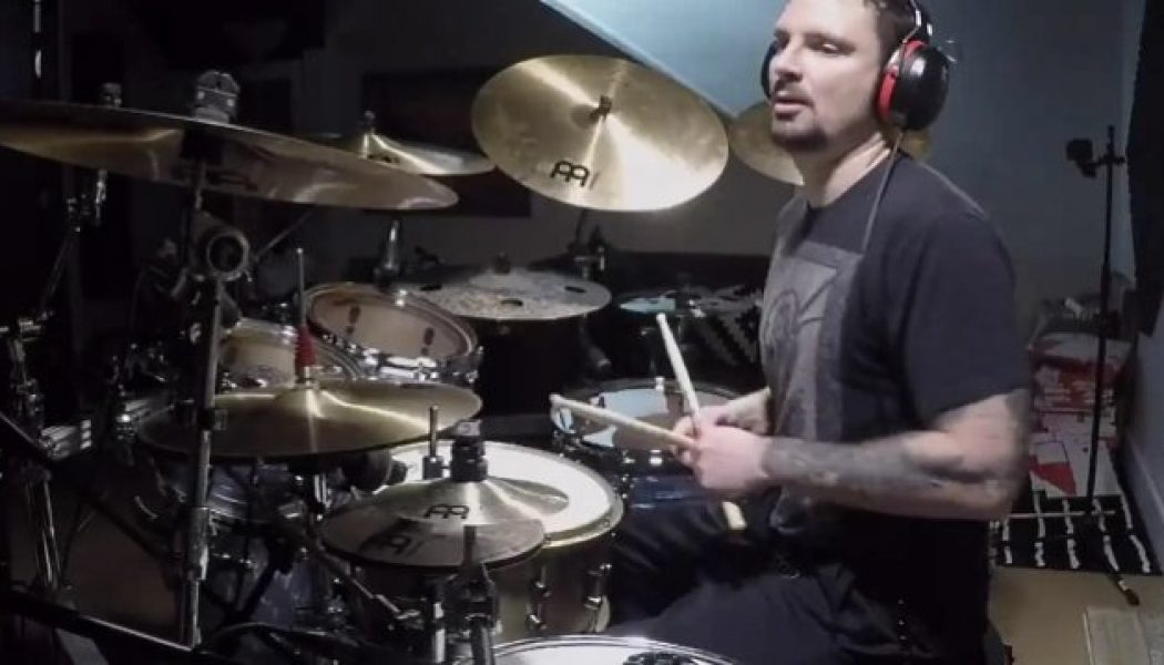 Watch FIVE FINGER DEATH PUNCH Drummer CHARLIE ENGEN Play ‘Broken World’