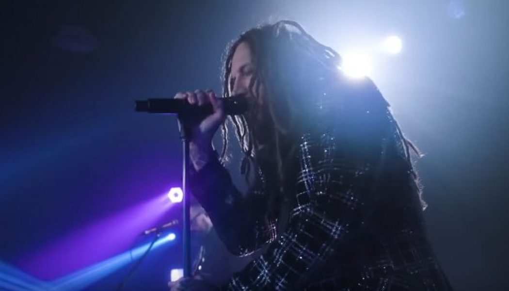 Watch KORN Guitarist BRIAN ‘HEAD’ WELCH’s LOVE AND DEATH Project Perform ‘Down’ During Livestreamed Concert