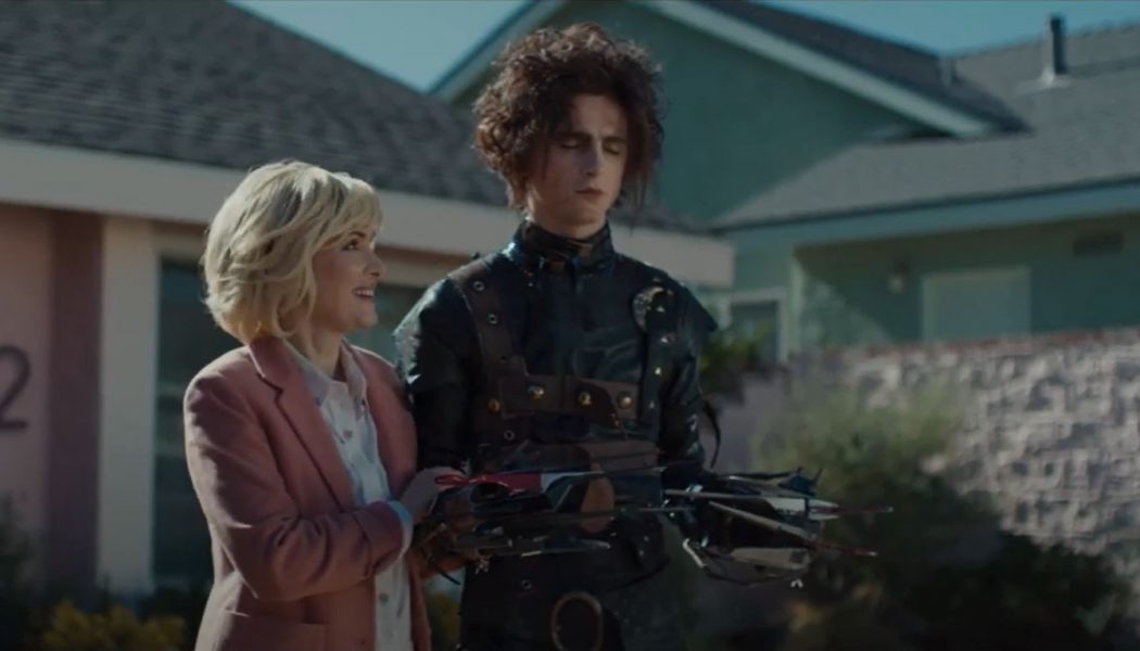 Winona Ryder Is Back With Edward Scissorhands’ Son in New Super Bowl Ad: Watch