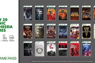 20 Bethesda games will be available on Xbox Game Pass tomorrow