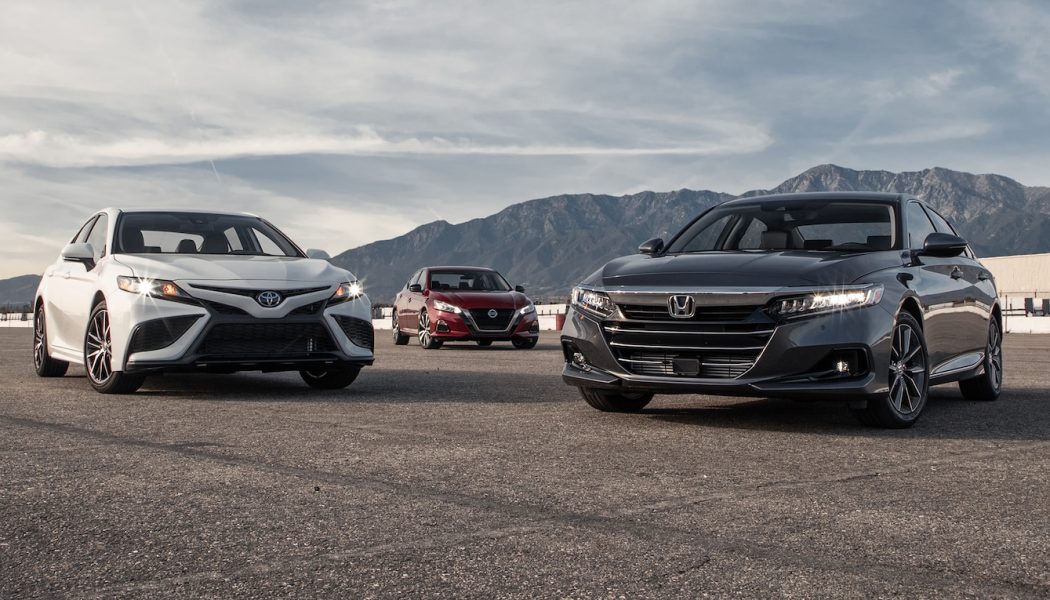 2021 Honda Accord vs. Toyota Camry and Nissan Altima: Midsize Sedan Madness