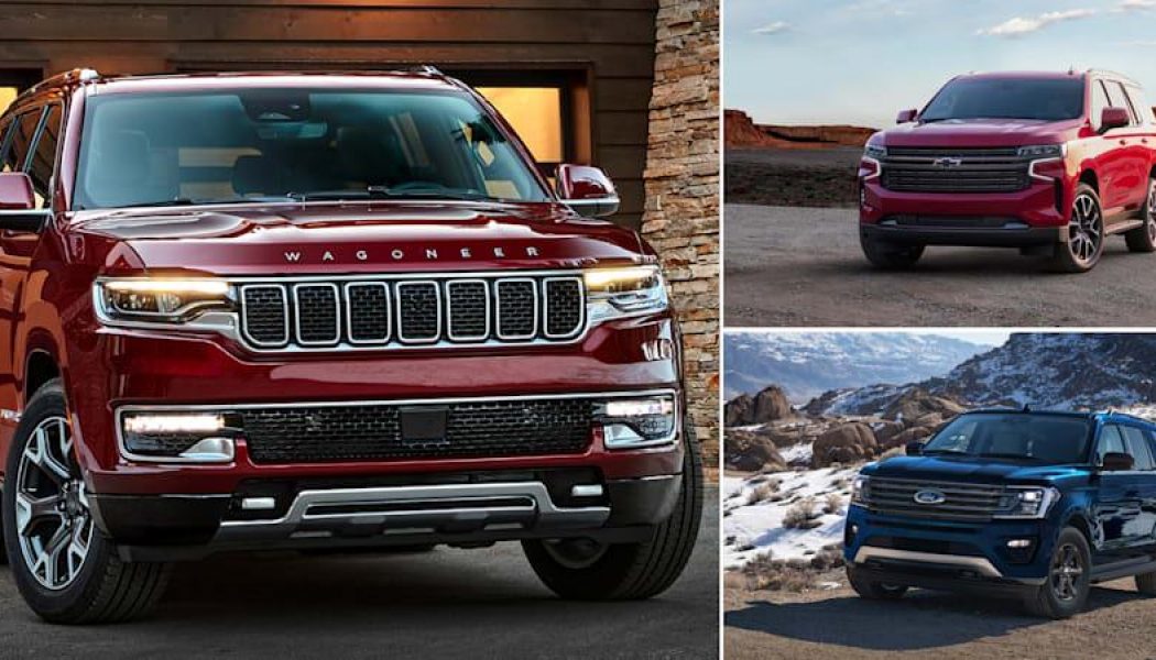 2022 Jeep Wagoneer vs. Chevy Tahoe, Ford Expedition: Power, Size, and Towing Compared!