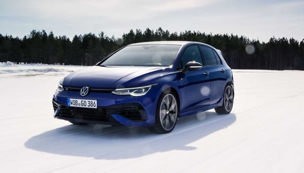 2022 VW Golf R First Drive on Ice (Sort of): That Thing It Do