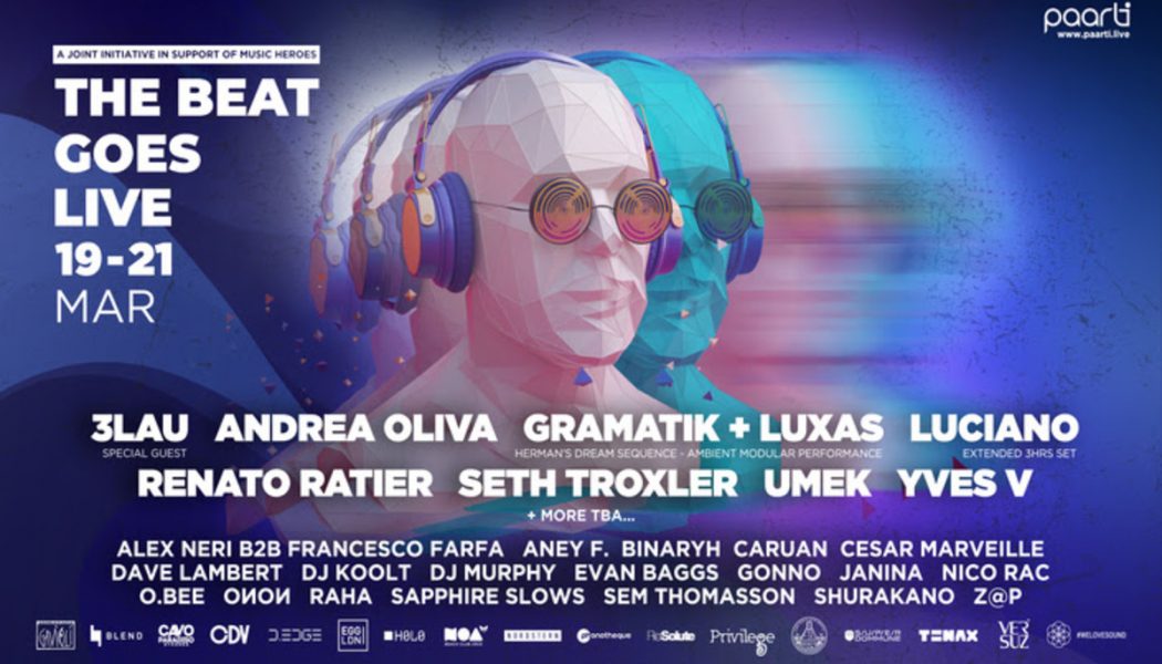 3LAU, Gramatik, More to Headline “The Beat Goes Live” Benefit Show