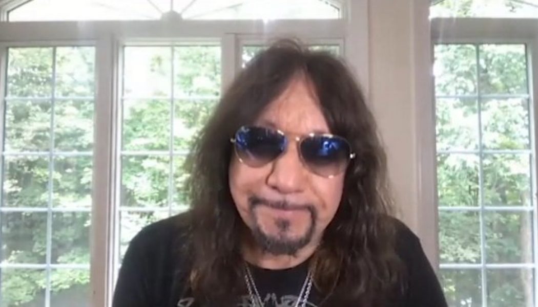 ACE FREHLEY Shows Off A Few Pieces In His Rock And Roll Memorabilia Collection (Video)