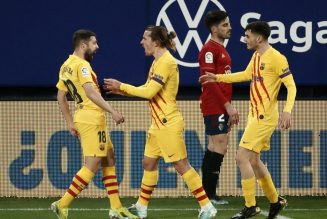 Alba and Moriba strike as Barcelona claim another three points in title race