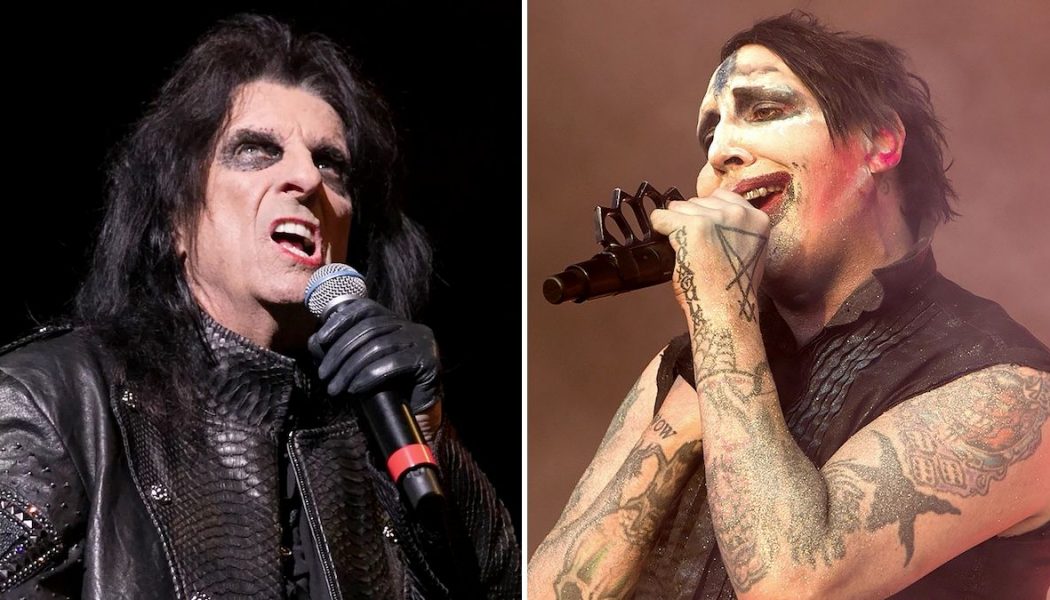 Alice Cooper on Marilyn Manson Abuse Allegations: “I Never Noticed That Streak in Him”