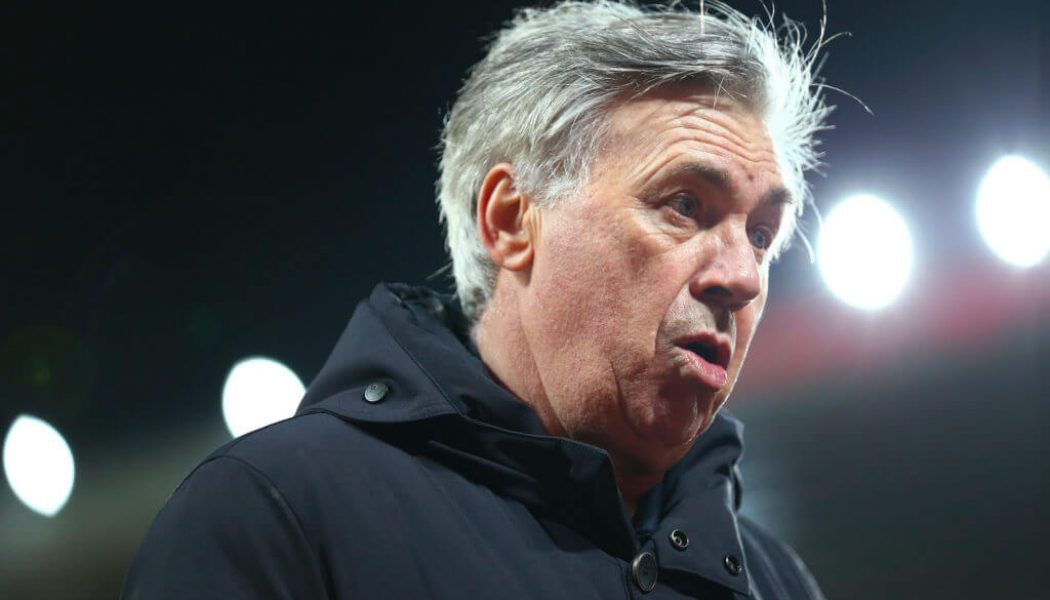 Ancelotti confirms three Everton players will miss out, gushes over 23-year-old star