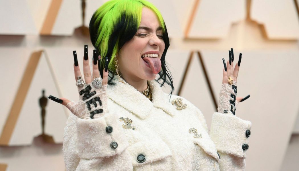 Billie Eilish Reveals Her Green Hair Was a Wig in New TikTok: Watch