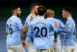 Defender still sidelined for Manchester City, playmaker out for Fulham