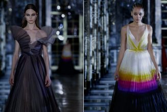 Dior’s Autumn 2021 Collection Is Inspired by Mermaids, Debutantes, and Harlequin Jesters