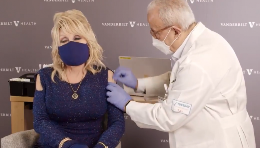 Dolly Parton Gets COVID Vaccine: ‘I’m Old Enough to Get It and Smart Enough to Get It’