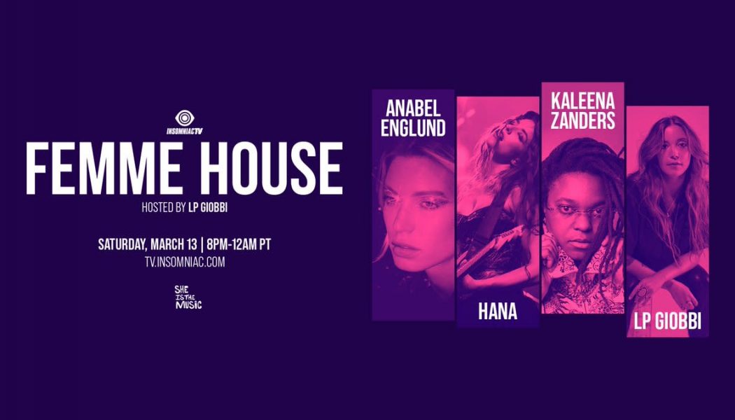 FEMME HOUSE’S LP Giobbi Hosted a Livestream With a Powerhouse Lineup of Women