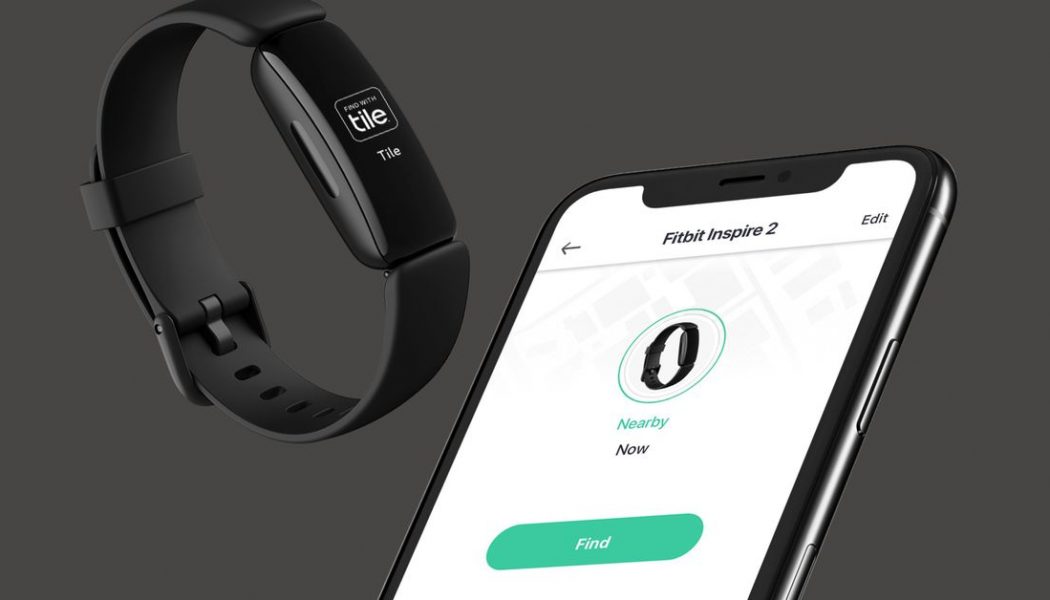 Fitbit adds Tile tracking feature to its Inspire 2 wearable