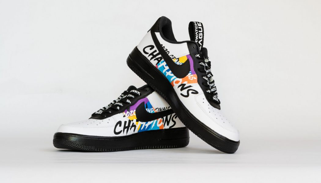 HHW Gaming: Overwatch League Presents SF Shock With AF1s Designed By Alexander-John As “Trophies”