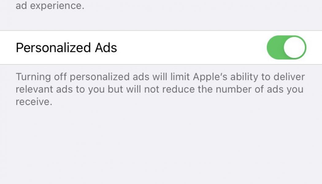 How to block ad tracking on your iPhone