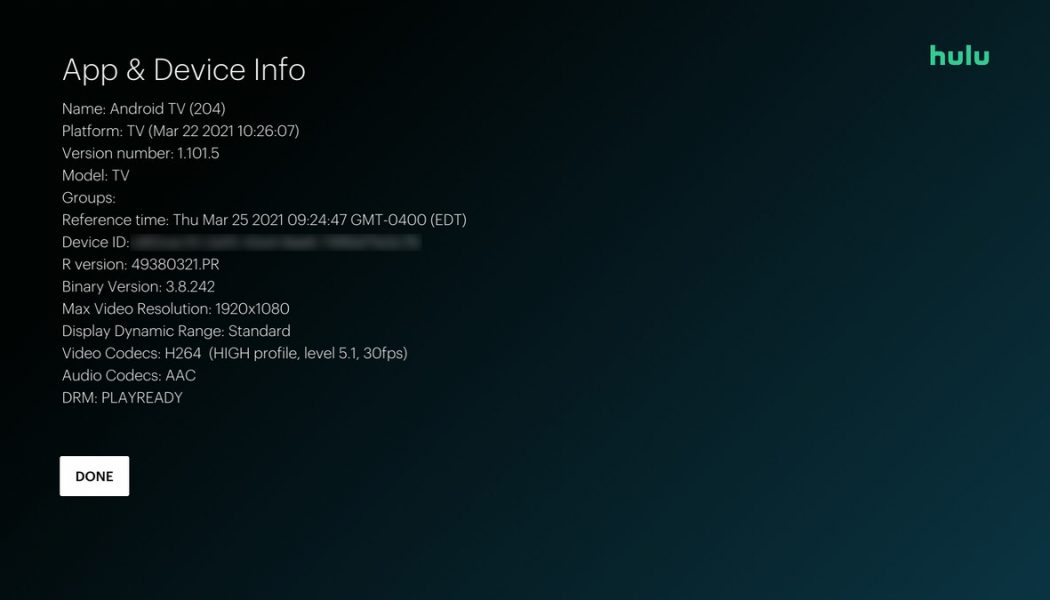 Hulu’s Android TV app finally gets bumped from 720p to 1080p, at least on some devices