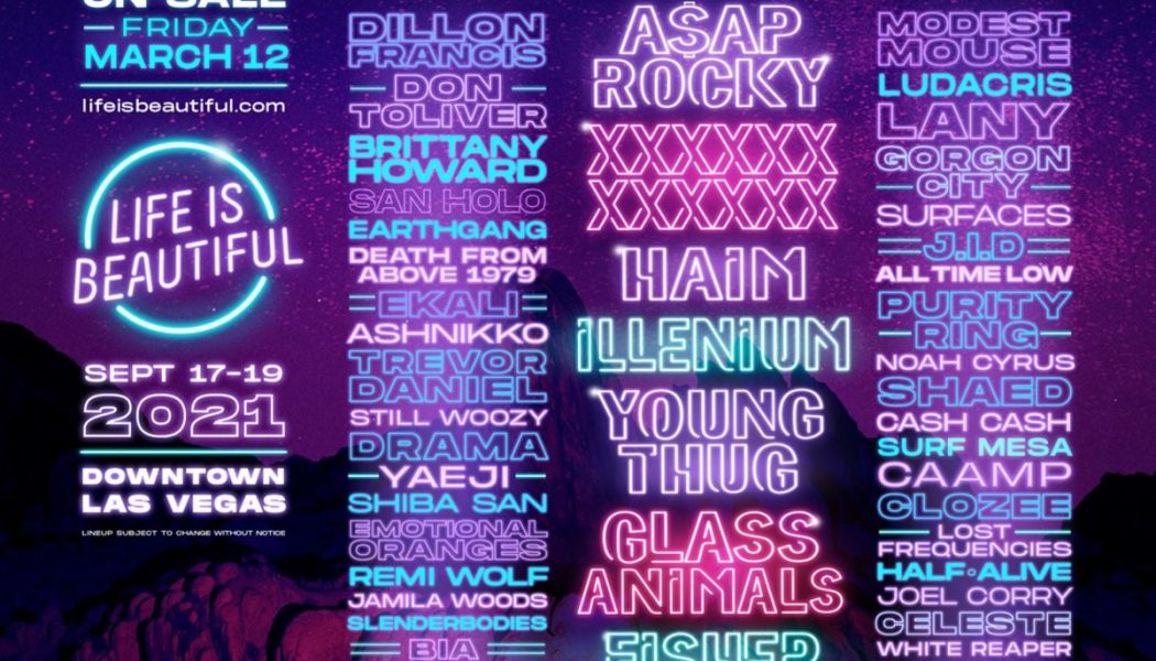 ILLENIUM, Dillon Francis, FISHER, More to Perform at Life Is Beautiful 2021: See the Full Lineup