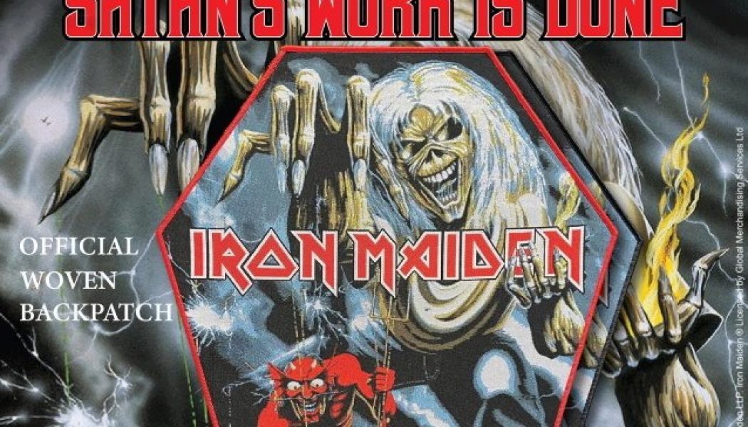 IRON MAIDEN Patches To Be Released This Month