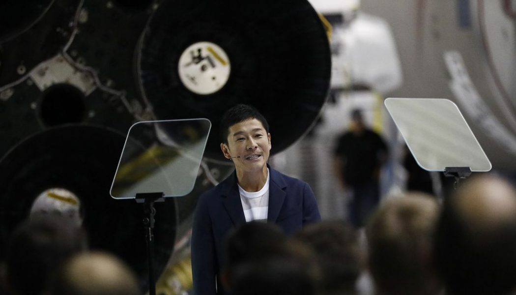 Japanese billionaire is looking for eight people to join him for a Moon voyage on SpaceX rocket