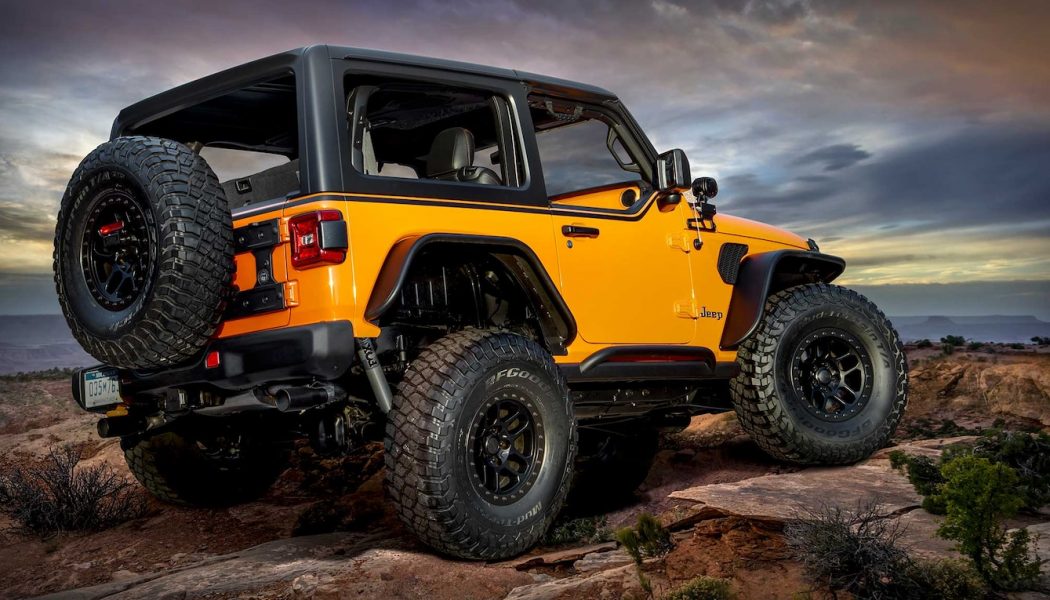 Jeep Orange Peelz Concept: A Blueprint for Your Moparized Wrangler Build