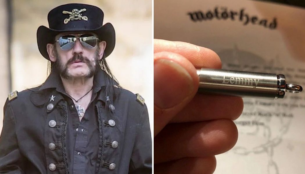 Lemmy’s Ashes Were Placed in Bullets and Given to His Closest Friends