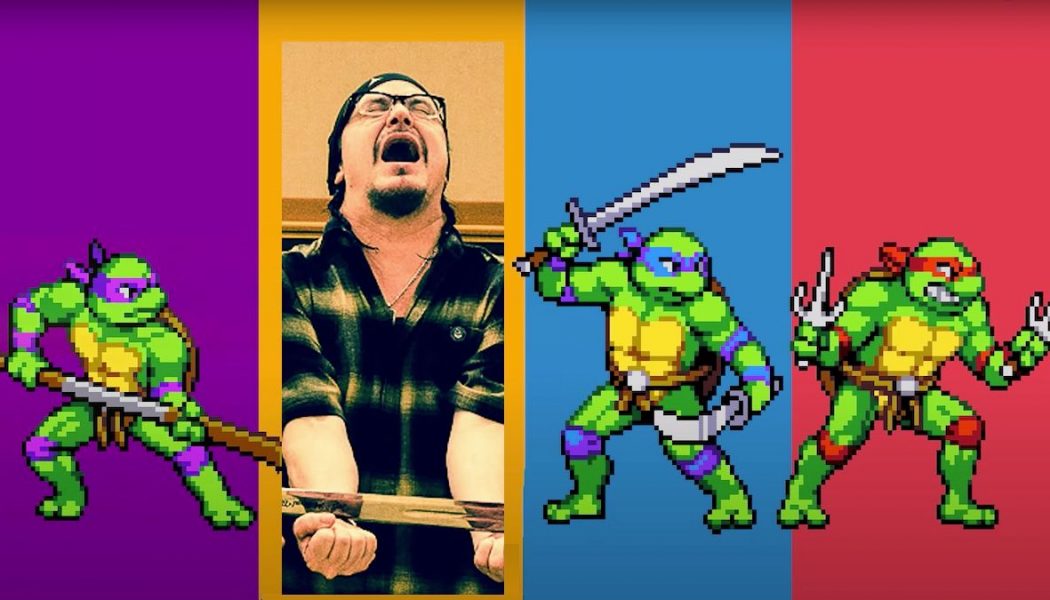 Mike Patton Sings Teenage Mutant Ninja Turtles Theme Song for Shredder’s Revenge Video Game: Stream