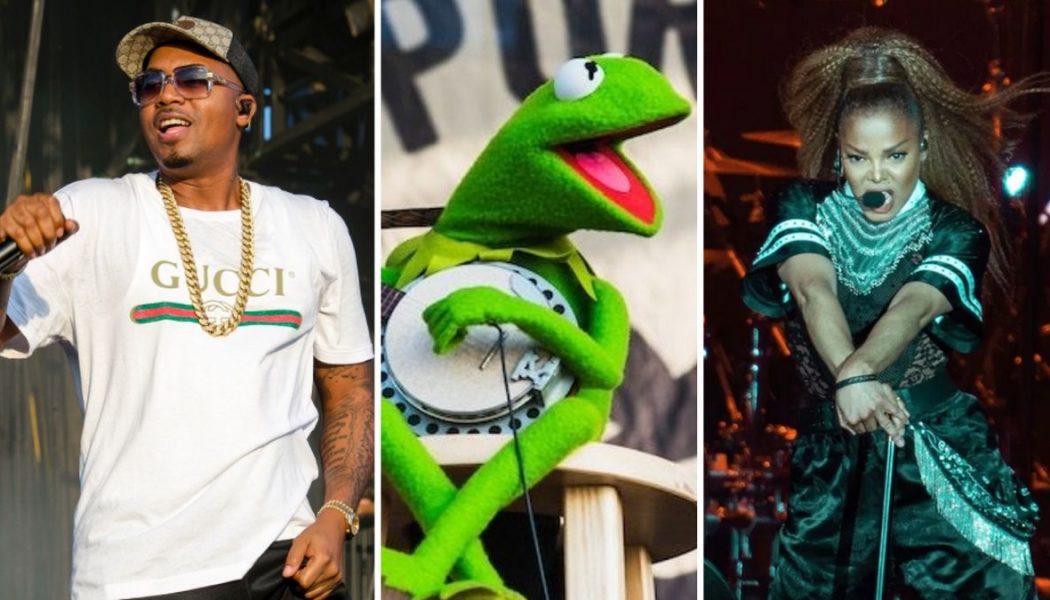 Nas, Janet Jackson, and Kermit the Frog Archived into Library of Congress