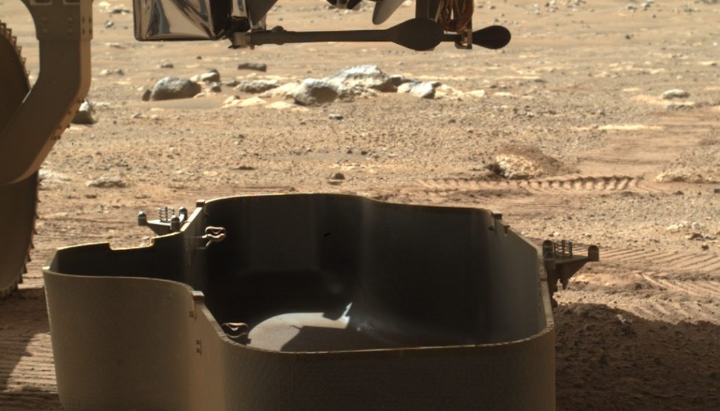 NASA’s new Mars rover is about to spawn a tiny helicopter