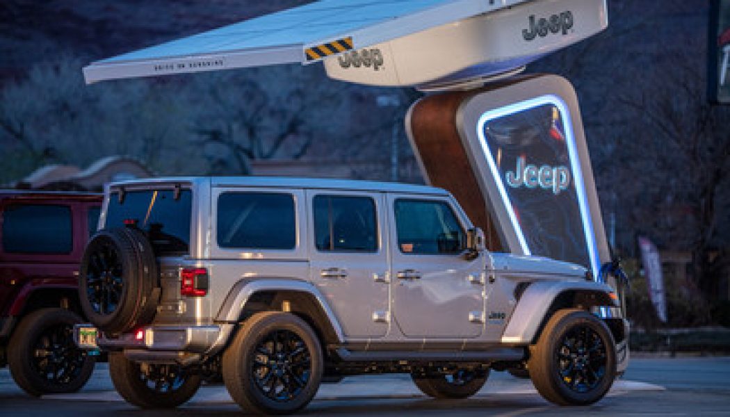 New Jeep 4xe Charging Network Makes Hybrid Off-Roading Easier