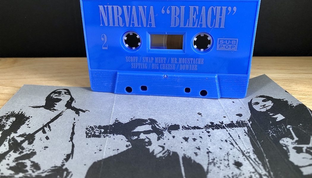 Nirvana’s Bleach to Be Reissued as Limited-Edition Blue Cassette