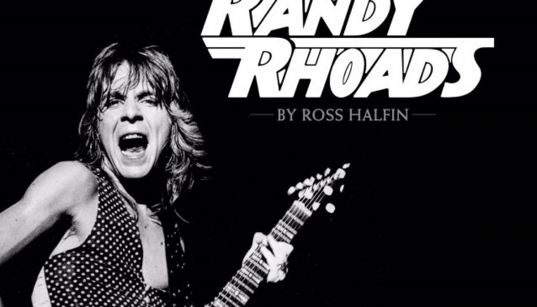 RANDY RHOADS Photo Book Coming Soon From ROSS HALFIN