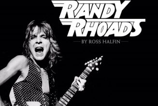 RANDY RHOADS Photo Book Coming Soon From ROSS HALFIN