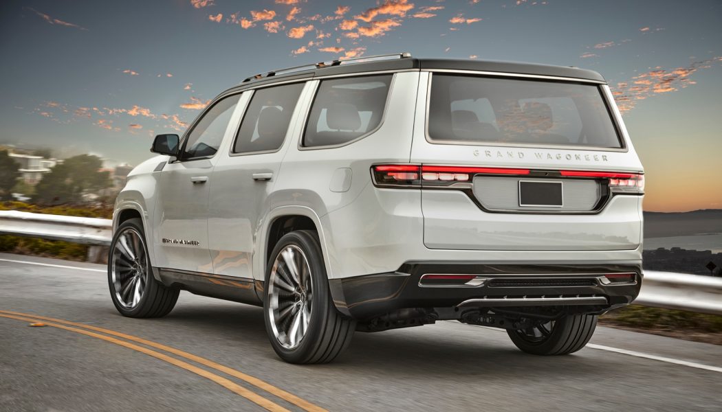 Sneak a Peek at the 2022 Jeep Wagoneer SUV Before Its March Debut