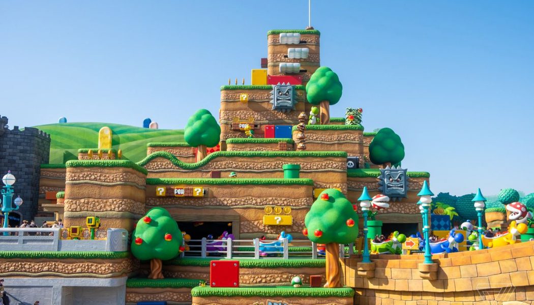 Super Nintendo World is sensory overload