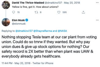 Tesla has to tell Elon Musk to delete a 2018 tweet, labor board rules