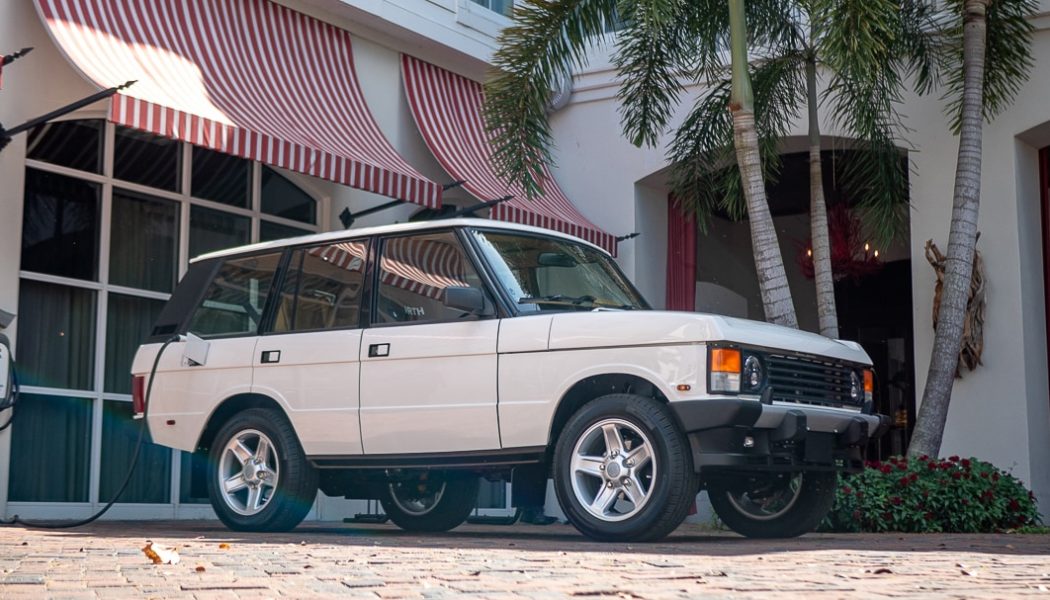 Tesla-Powered Range Rover Classic Beautifully Marries Old and New