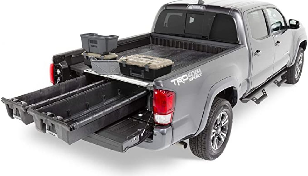 The 2021 Toyota Tacoma Trail Edition Storage Bins Gobble Stuff and Bed Space