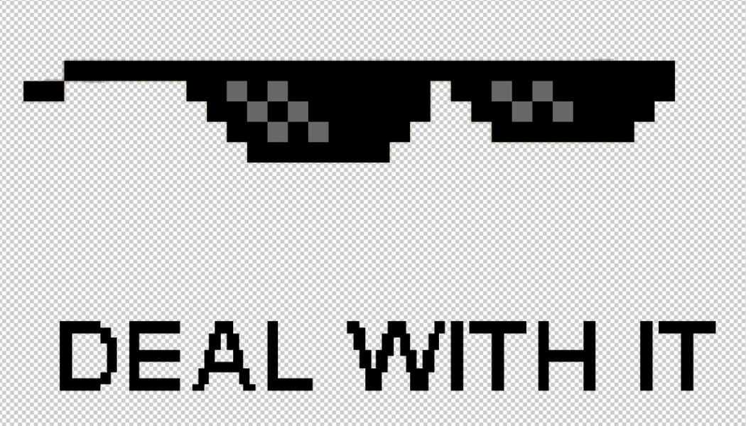 The ‘deal with it’ glasses are being sold as an NFT